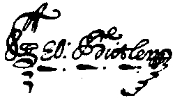 George Butler II's signature.